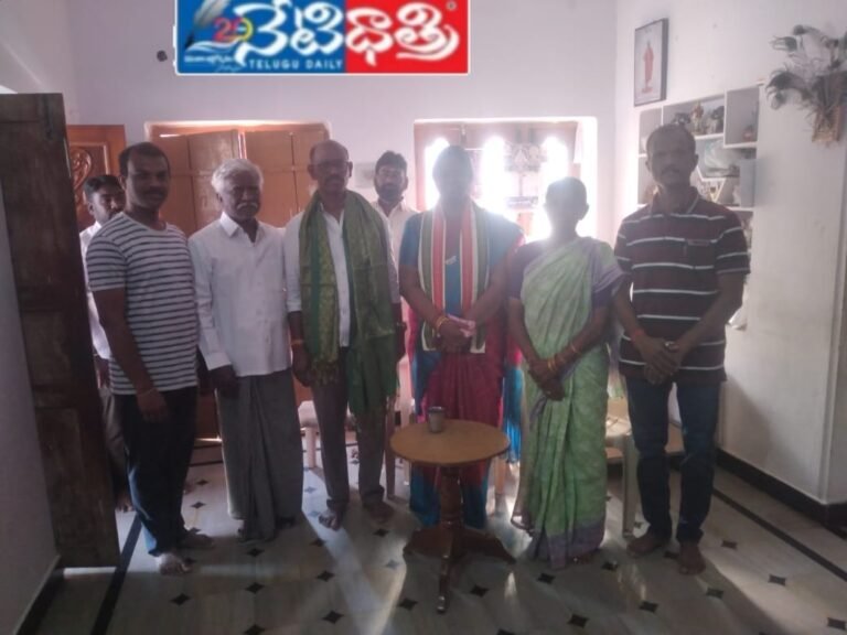 Chairperson Madhavi Ramesh Visits Ward 33