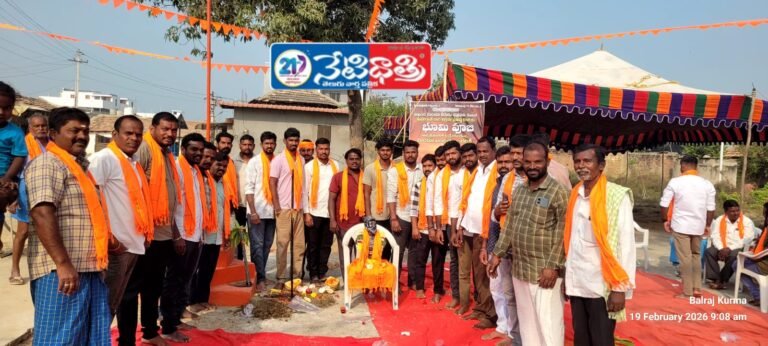 Shivaji Statue Foundation Ceremony Held