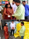 Collector Inspects Fertilizer Shop in Thangallapalli