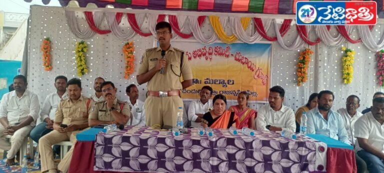 Dubai Group Donates Vaikuntha Ratham to Malyala Village