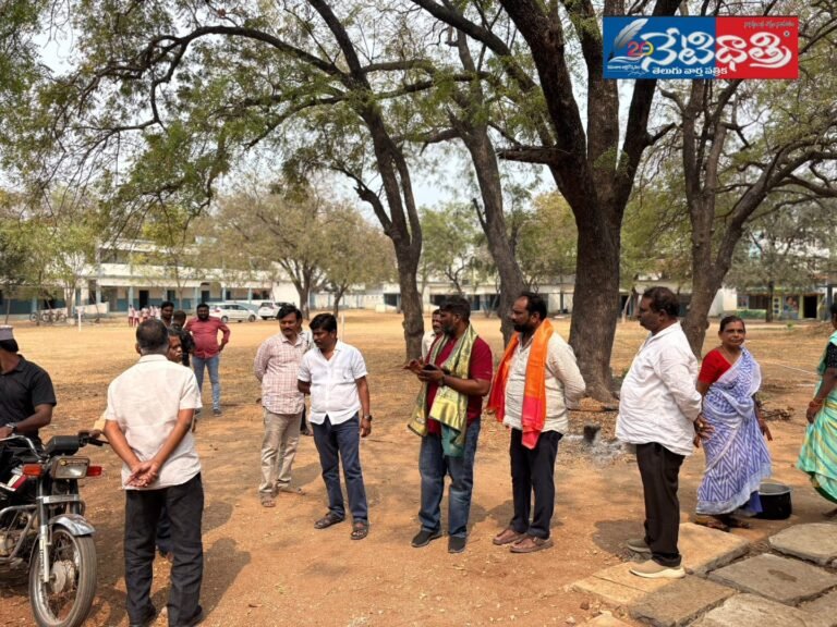 Chairman Inspects Anganwadi in Jammikunta