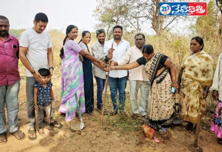 MGNREGS Works Launched in Ramachandrapuram