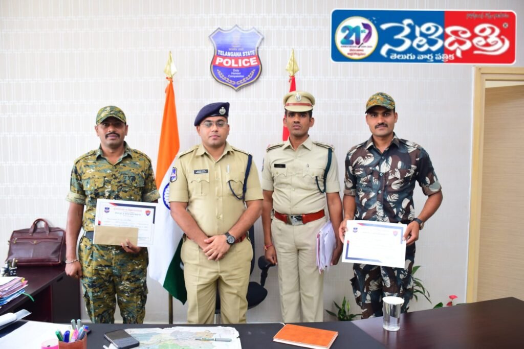 SP Honors Brave Constables for Saving Lives