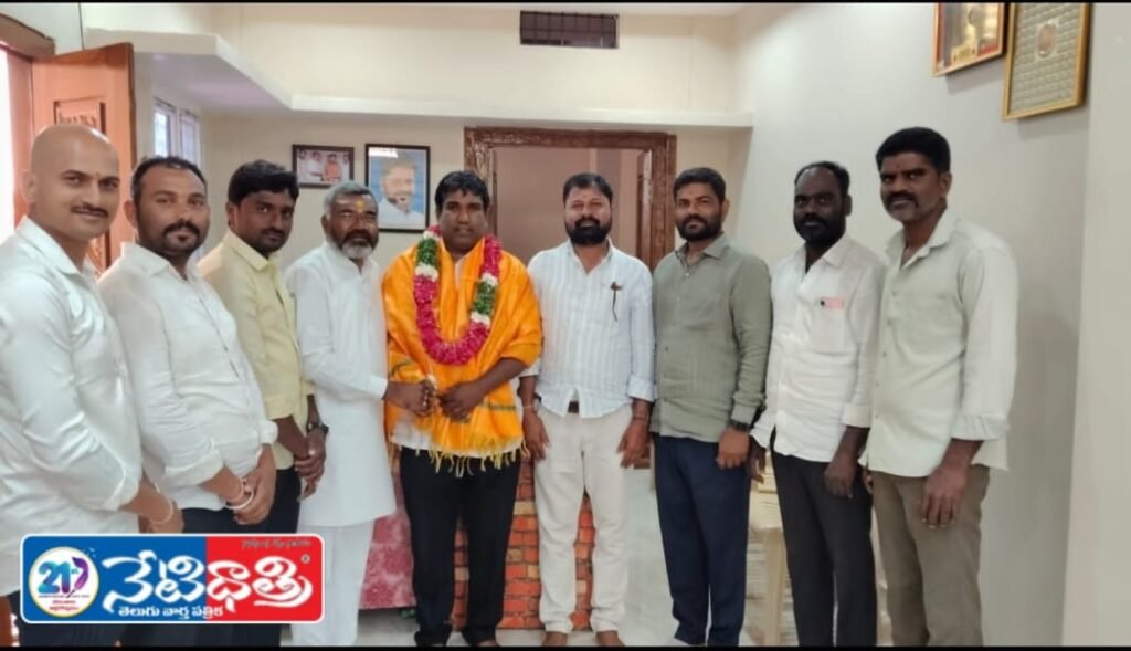 BC JAC Leaders Congratulate Zaheerabad Municipal Chairman