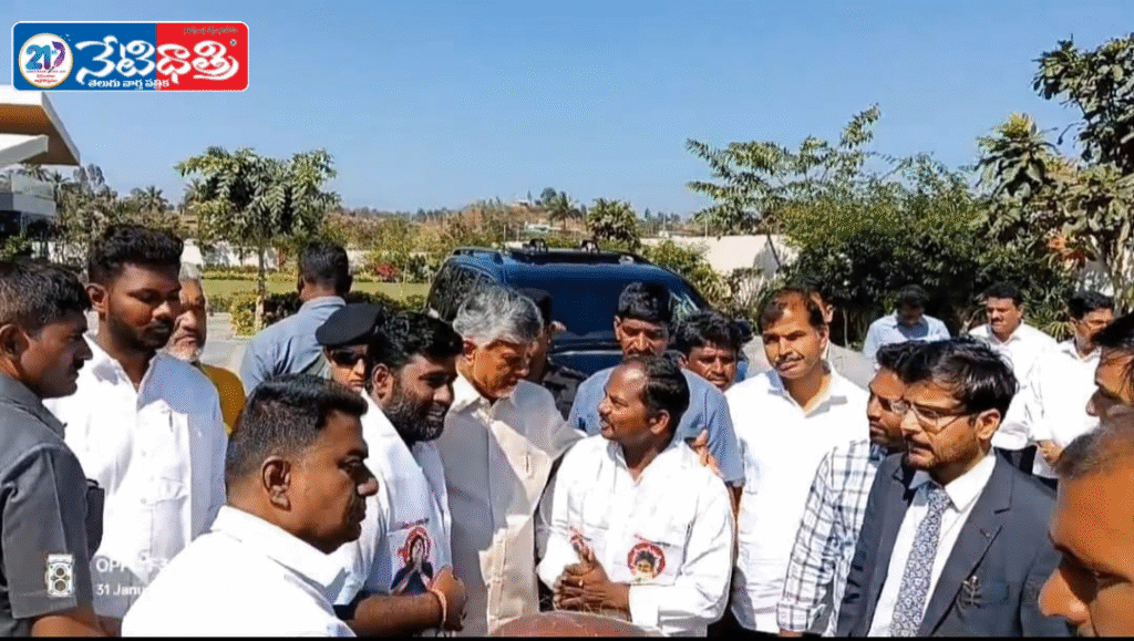 Puthalapattu JanaSena Leaders Meet CM Chandrababu Naidu