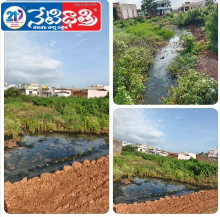 Drainage Problem Worsens in Zaheerabad Ward 10