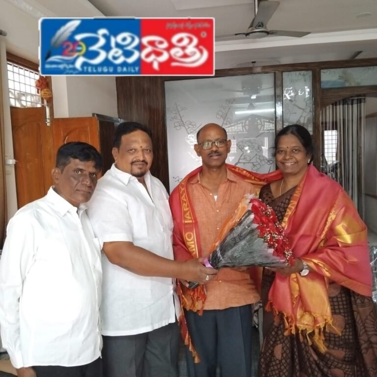 Transport Owner Felicitates Vanaparthi Chairperson