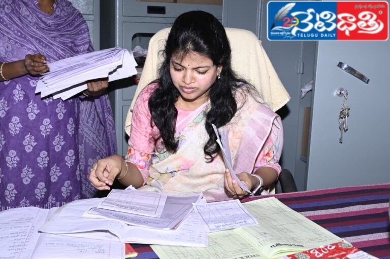 Collector’s Surprise Inspection at KGBV School