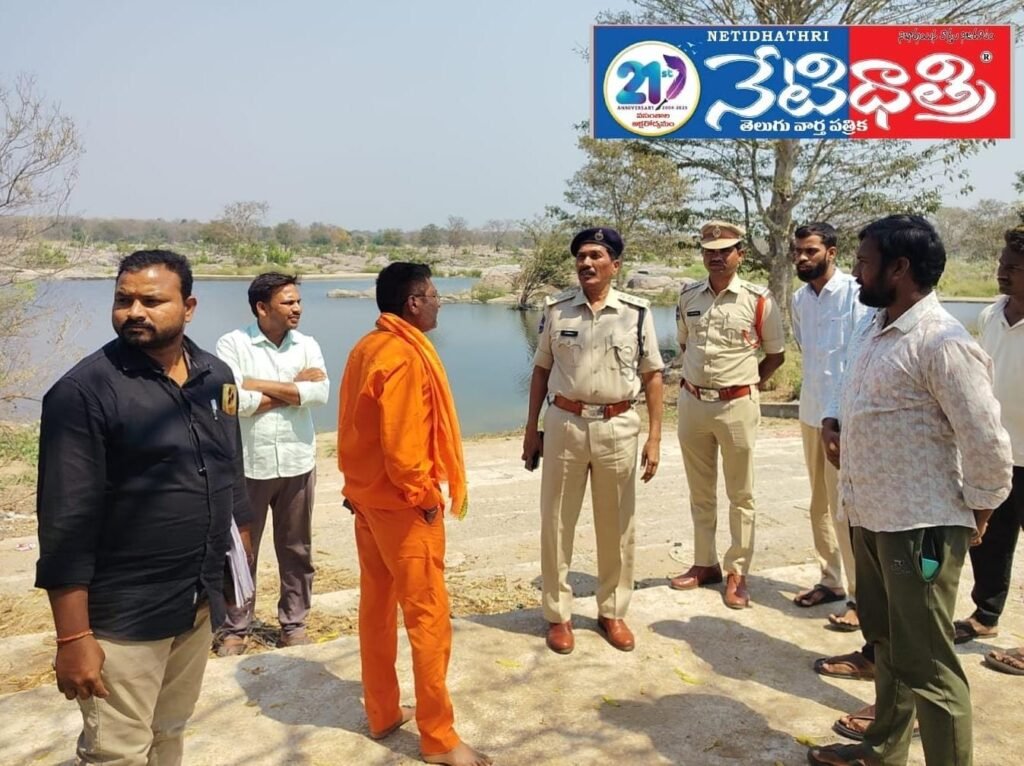 DSP Ramulu Inspects Godavari Pushkar Ghats