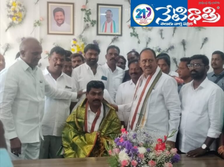 Sunil Pawushetty Assumes Charge as Parkal Municipal Chairman