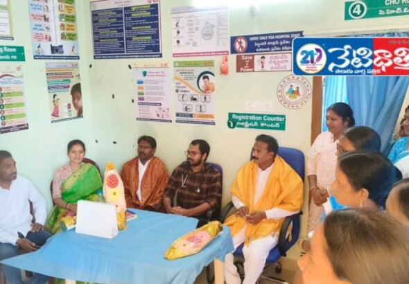 Municipal Chairman Inspects Jangedu Health Sub Center