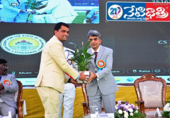 Foundation Laid for New District Court Building in Sircilla