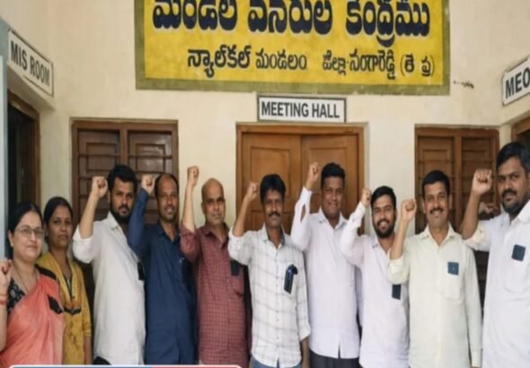 SSA Employees Protest for Strike Salaries