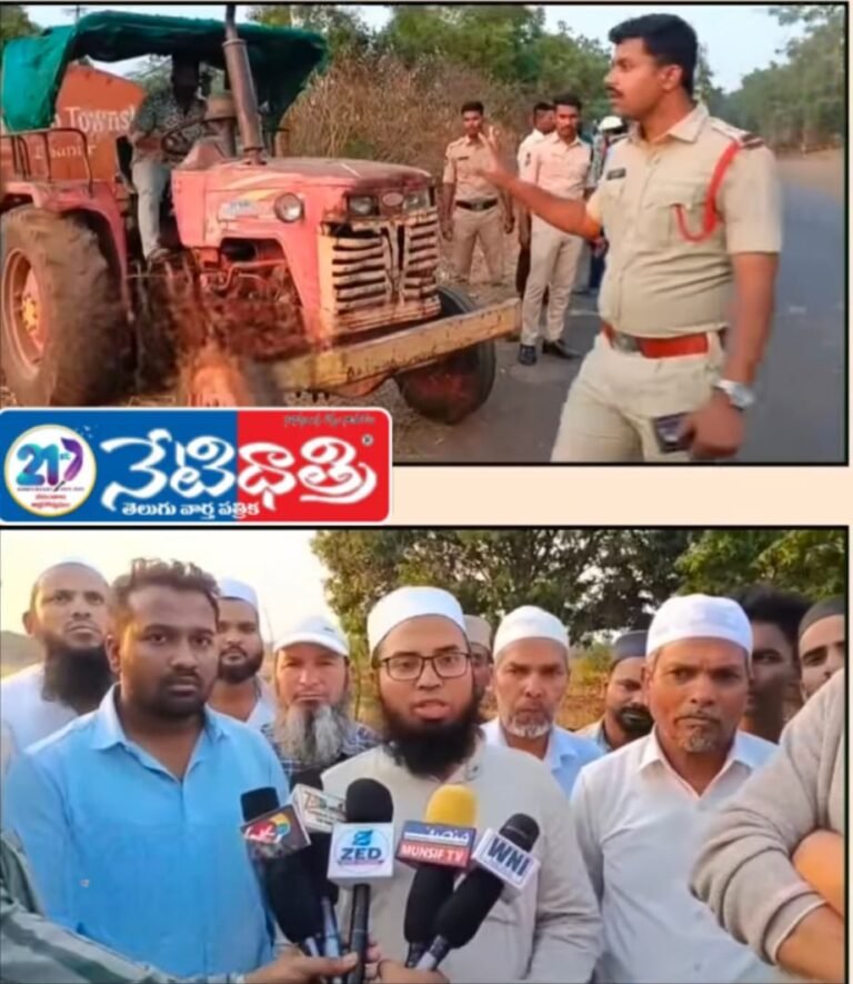 Encroachment Attempt on Muslim Graveyard in Rukmapur