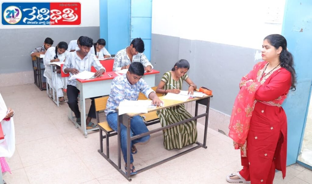 Collector Inspects SSC Exam Centre