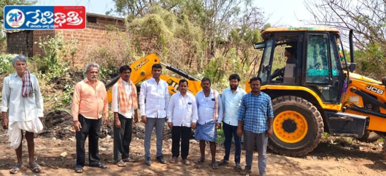 Road Development Works Launched in Thummalapalli