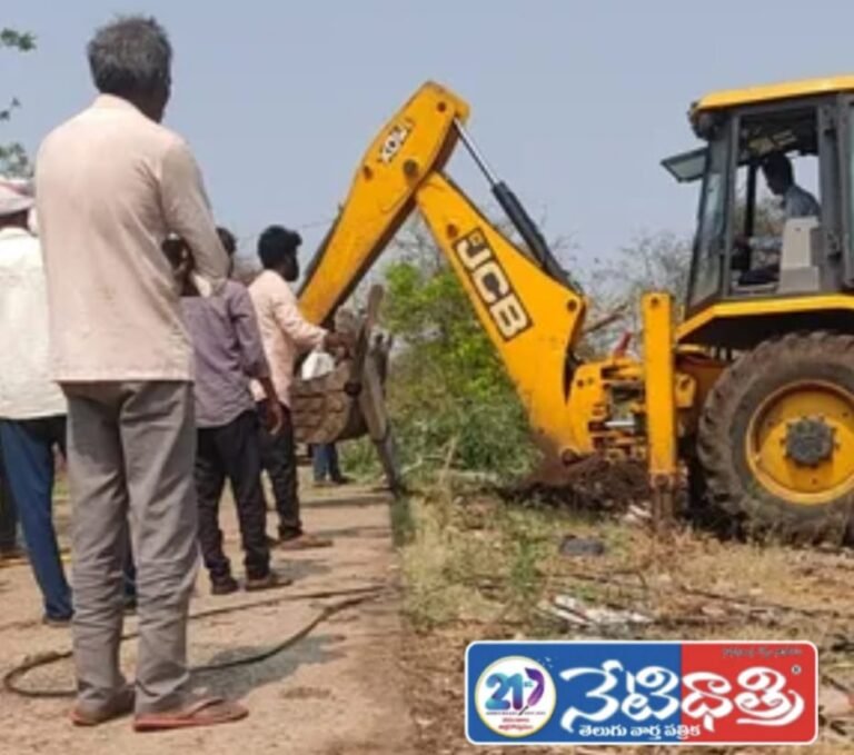 Storm Knocks Down Power Poles