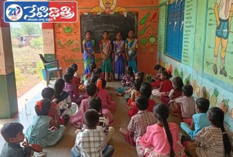 Students Turn Teachers in Siddapur