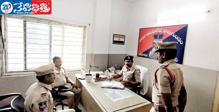 DCP Inspects Bheemaram Police Station