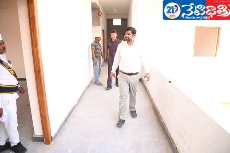 Collector Reviews Balasadanam Construction Works