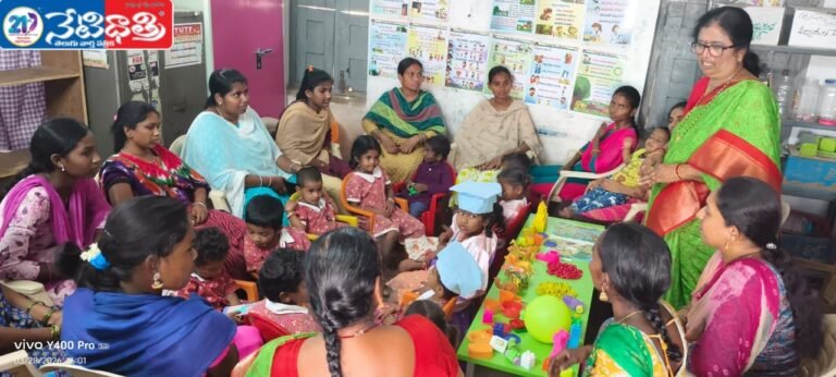 ECCE Day Celebrated at Anganwadi