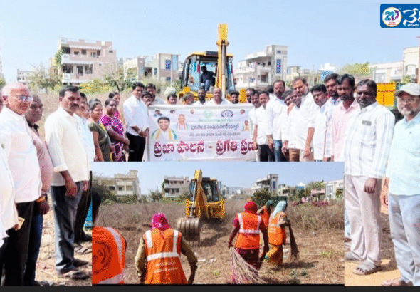 Villagers Protest Cemetery Encroachment