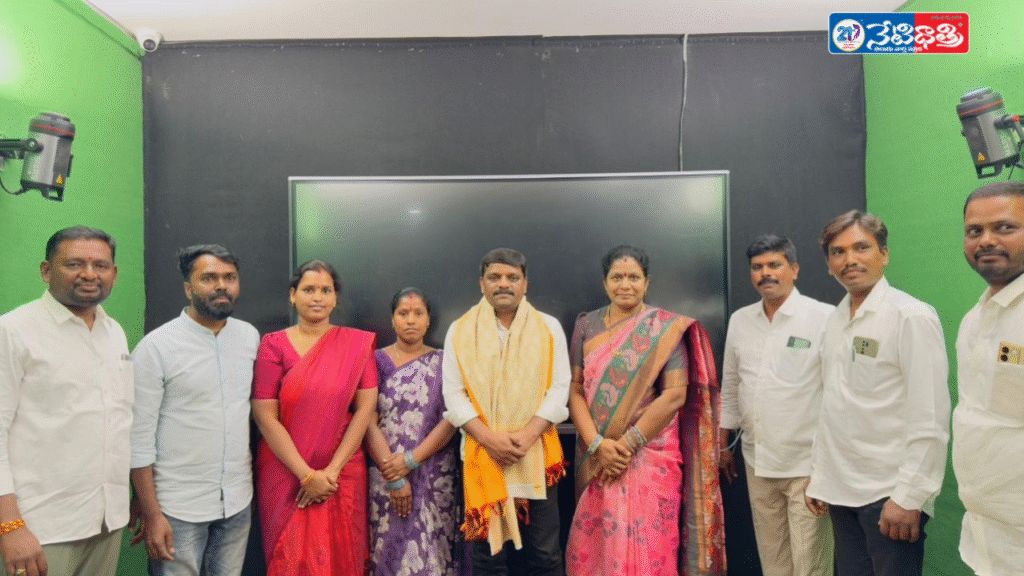 MLC Meets Vadaiyigudem Sarpanch Over Land Issues
