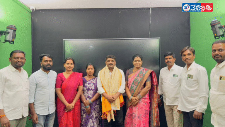 MLC Meets Vadaiyigudem Sarpanch Over Land Issues