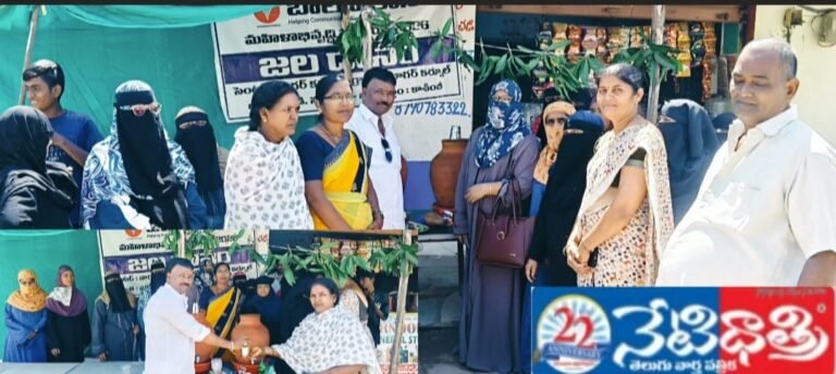 90-Day Water & Ambali Service Launched in Nagar Kurnool