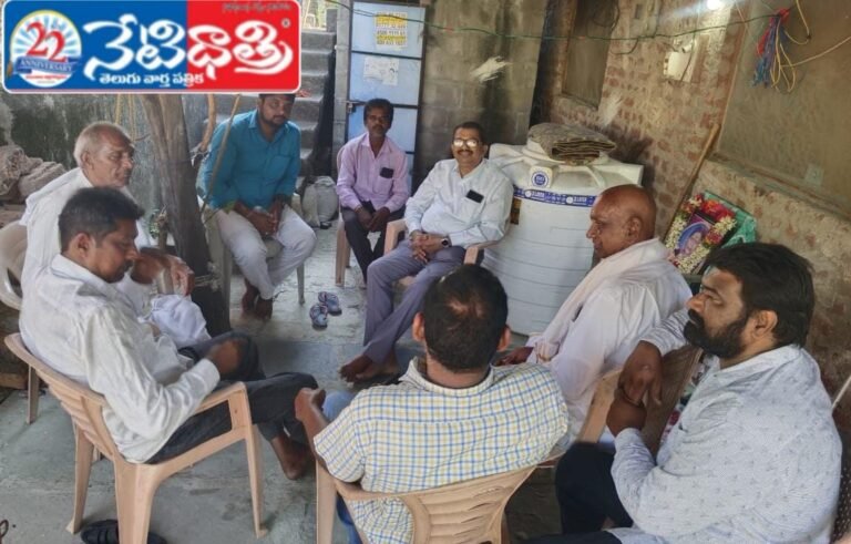 BJP Leader Pays Tribute to Bereaved Family