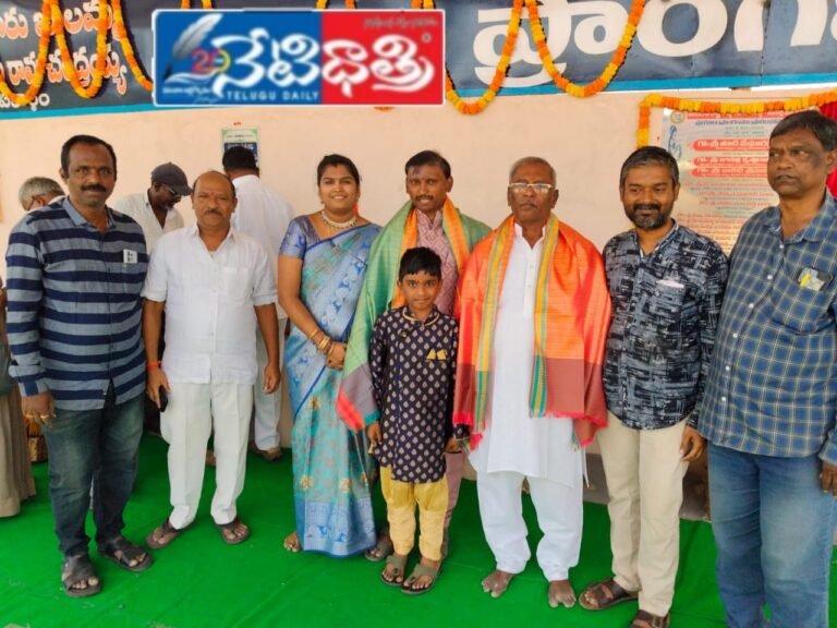 New Bus Shelter Inaugurated in Wanaparthy