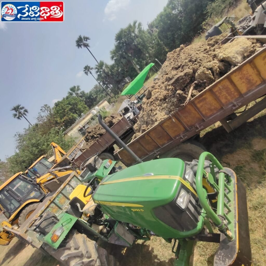 Illegal Excavation Busted, Vehicles Seized