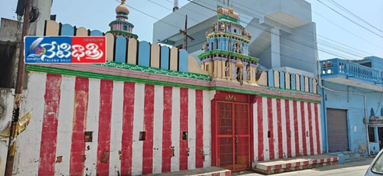 Dhwajasthambam Installation at Wanaparthy Temple on 20th