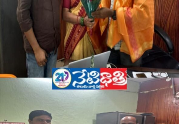 Sarpanch Felicitates New Tahsildar