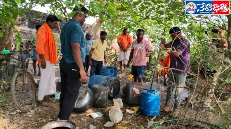 Police Raid Illicit Liquor Unit