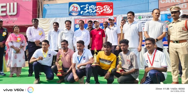 Anti-Drug Awareness Rally in Bhupalpally