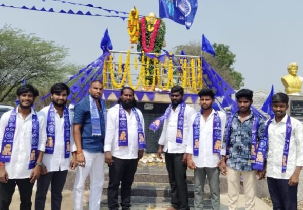 Grand Ambedkar Jayanti Celebrations in Kondaparthi
