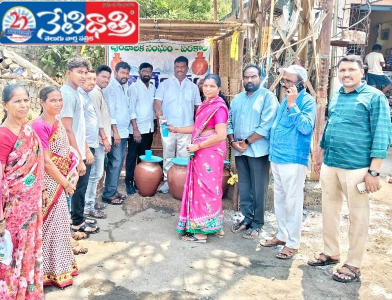 Water Booth Opened in Parakala