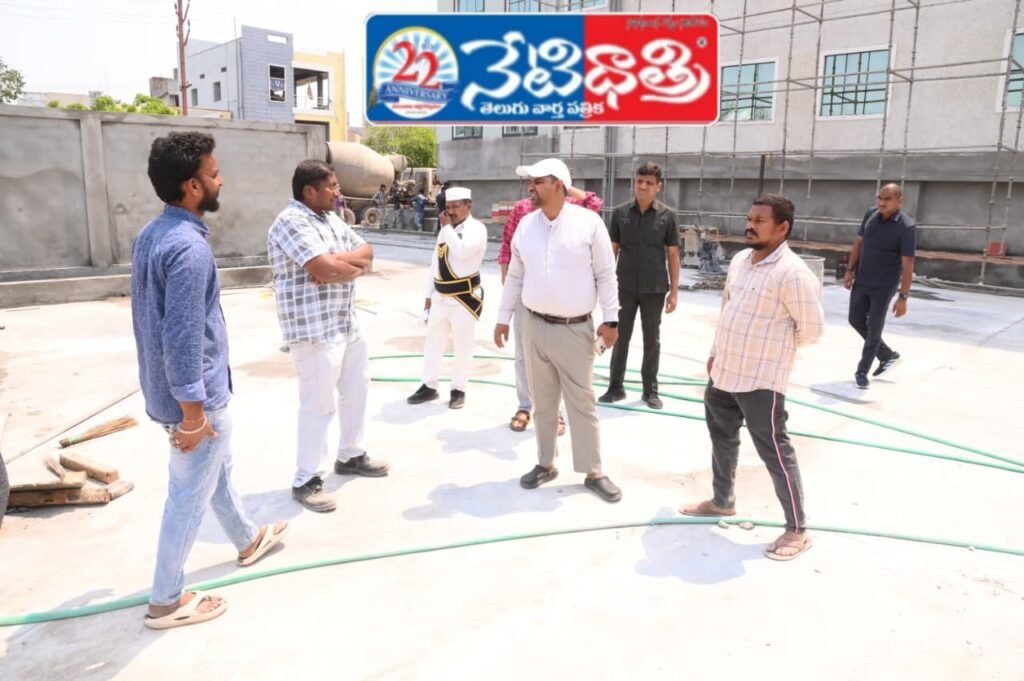 Collector Reviews School and Hospital Facilities in Mancherial