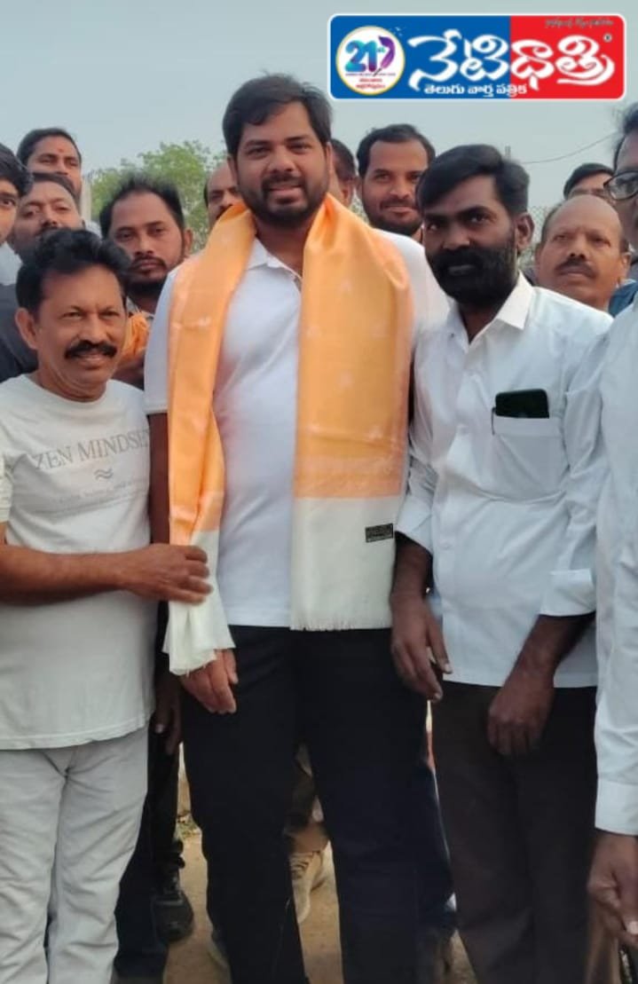 MP Vamshi Krishna’s Morning Walk Surprise