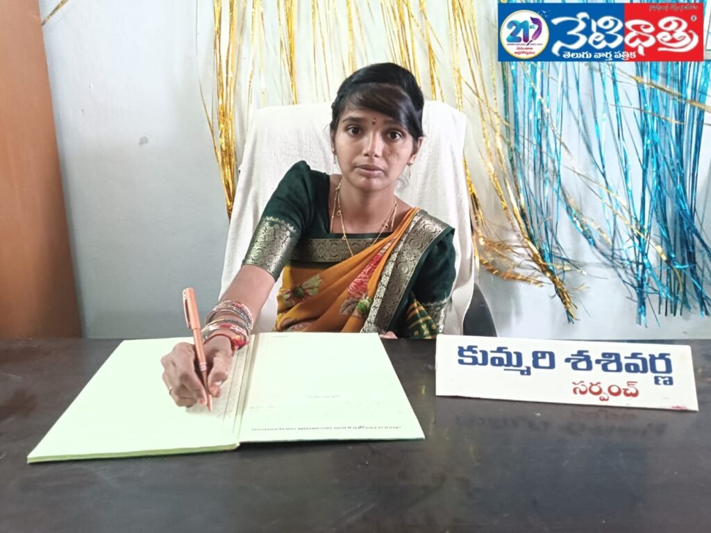 Sarpanch Focuses on Village Development