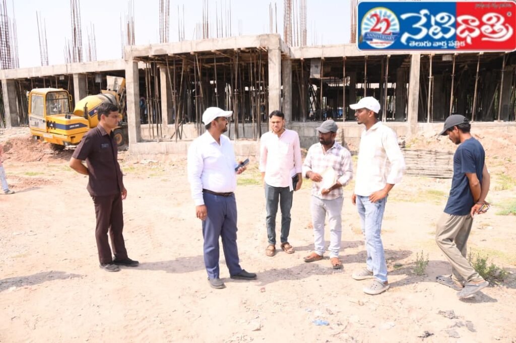 Collector Reviews Development Works in Mancherial