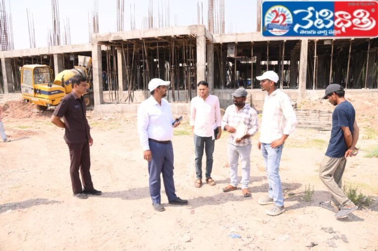 Collector Reviews Development Works in Mancherial