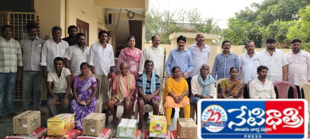 Ramajaneyulu Turns Birthday into Service Day for Disabled Welfare