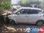 Speeding Car Narrowly Escapes Major Accident in Srirampur