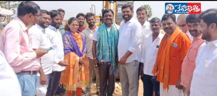 BT Road Works Launched in Kondapak Mandal