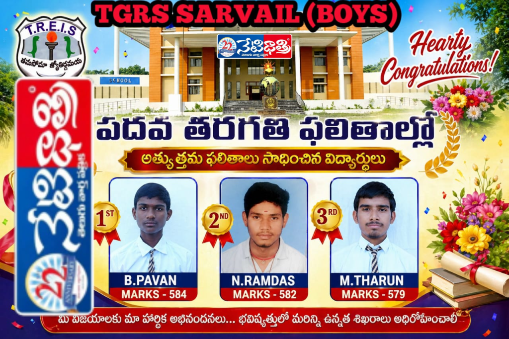 100% SSC Results at Survel Gurukul School