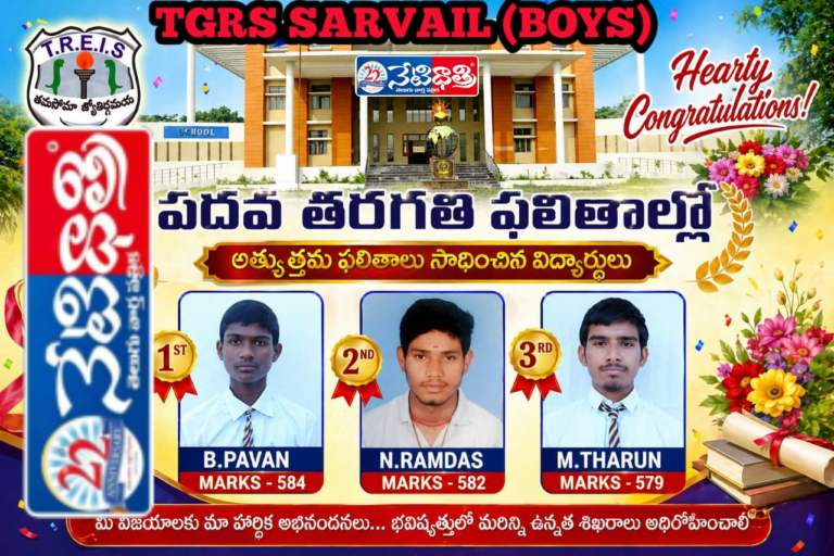 100% SSC Results at Survel Gurukul School