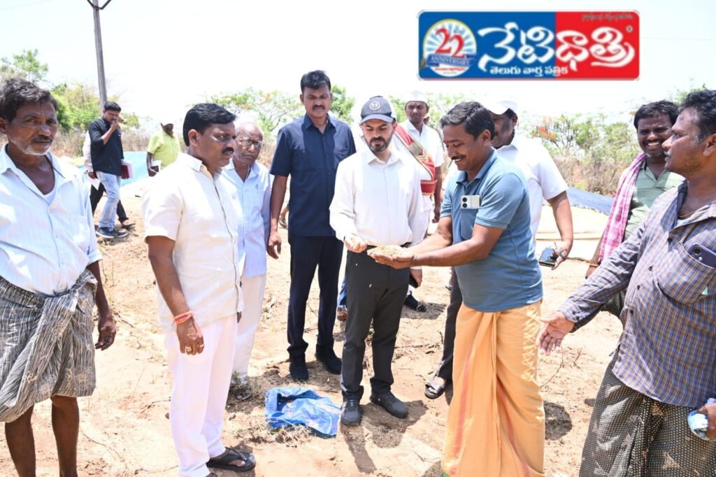 Collector Inspects Paddy Procurement Centers