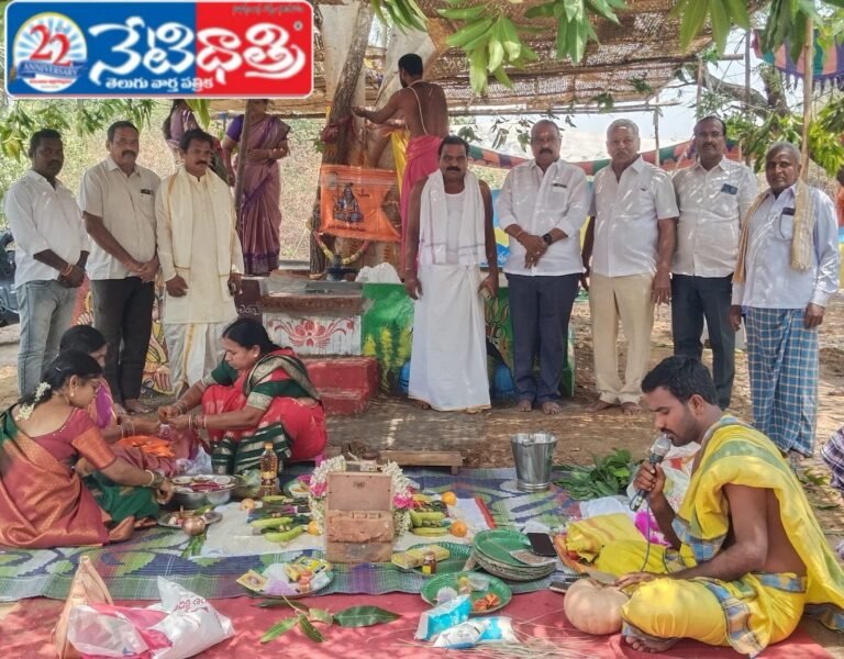 Grand Wedding for Peepal and Neem Trees